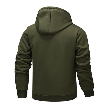 Men's Winter Warm Thicken Inner Fleece Hoodie