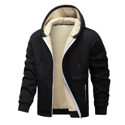 Men's Winter Warm Thicken Inner Fleece Hoodie
