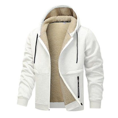 Men's Winter Warm Thicken Inner Fleece Hoodie